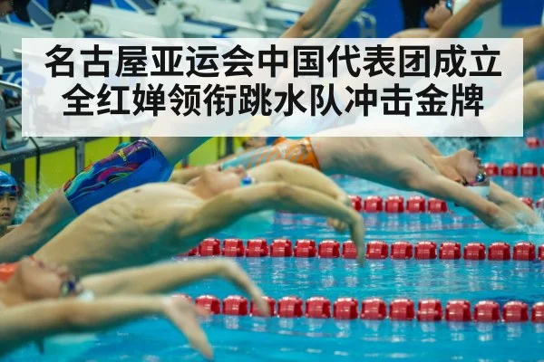 名古屋亚运会中国代表团成立全红婵领衔跳水队冲击金牌